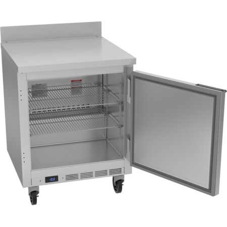 Beverage-Air Freezer, Work Top Style, Shallow Depth, 27" W, 5.25 cu. Ft., 115 v WTF27HC